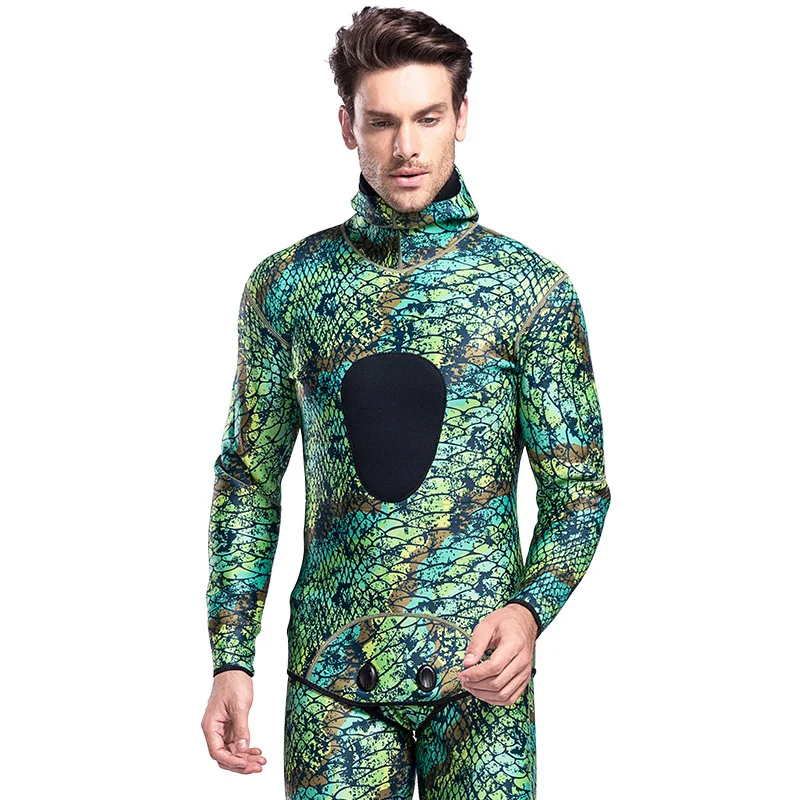 3MM Wetsuit Men With Hood Neoprene Scuba Diving Jumpsuit Spearfishing Diving Suits 2-Piece Diving Clothes Equipment
3MM Wetsuit Men With Hood Neoprene Scuba Diving Jumpsuit Spearfishing Diving Suits 2-Piece Diving Clothes Equipment
