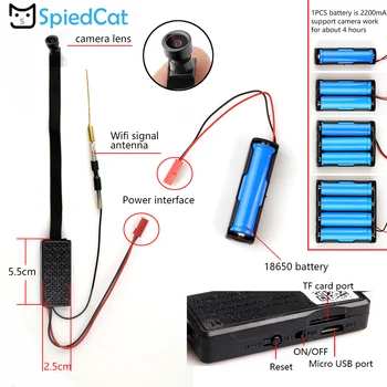HD 1080P Wide Angle Mini Lens WIFI Network Webcam IP P2P DIY Wireless Cam Module Motion Activated DV Camera Support TF Card
HD 1080P Wide Angle Mini Lens WIFI Network Webcam IP P2P DIY Wireless Cam Module Motion Activated DV Camera Support TF Card