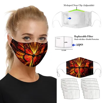1pc Cotton Dustproof Mouth Face Cover Unisex Dustproof Windproof Masque Foggy Haze masque-spitting Health Care + 10pcs Filter
1pc Cotton Dustproof Mouth Face Cover Unisex Dustproof Windproof Masque Foggy Haze masque-spitting Health Care + 10pcs Filter