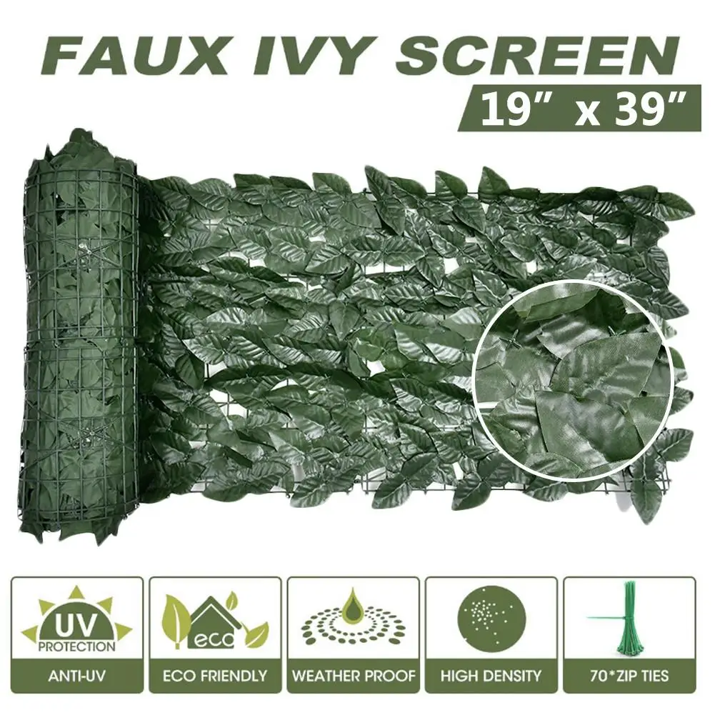 Artificial Privacy Panels Topiary Hedge Plant UV Protection Privacy Screen Garden Fence for Indoor Outdoor Backyard Home Decor
Artificial Privacy Panels Topiary Hedge Plant UV Protection Privacy Screen Garden Fence for Indoor Outdoor Backyard Home Decor