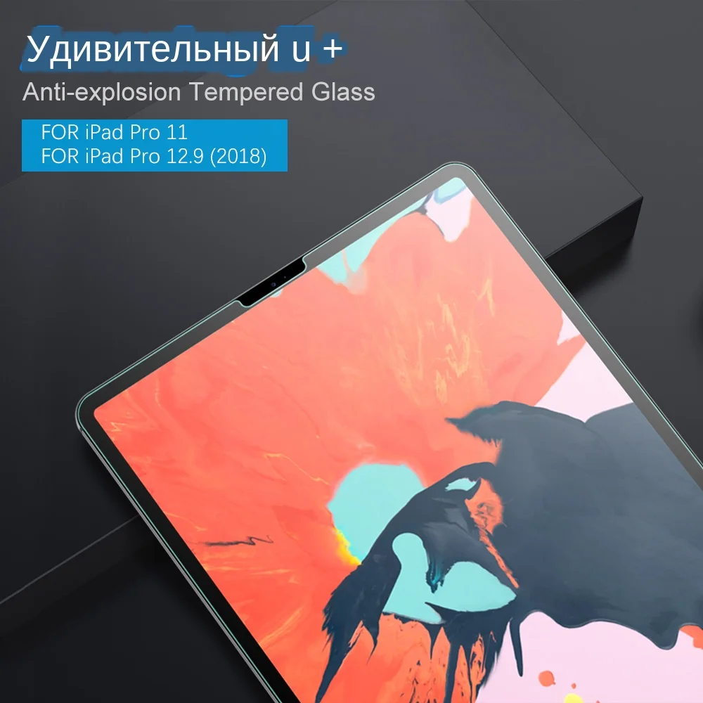 for iPad Air 2019 Pro 10.5 2017 Mini 2019 Mini 4 9.7 Pro 11 Pro 12.9 (2020) Tempered Glass Screen Protector