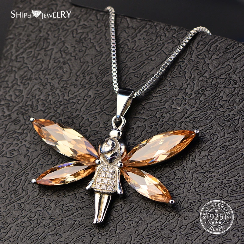 pendant necklace for women fine jewelry 100% 925 sterling silver