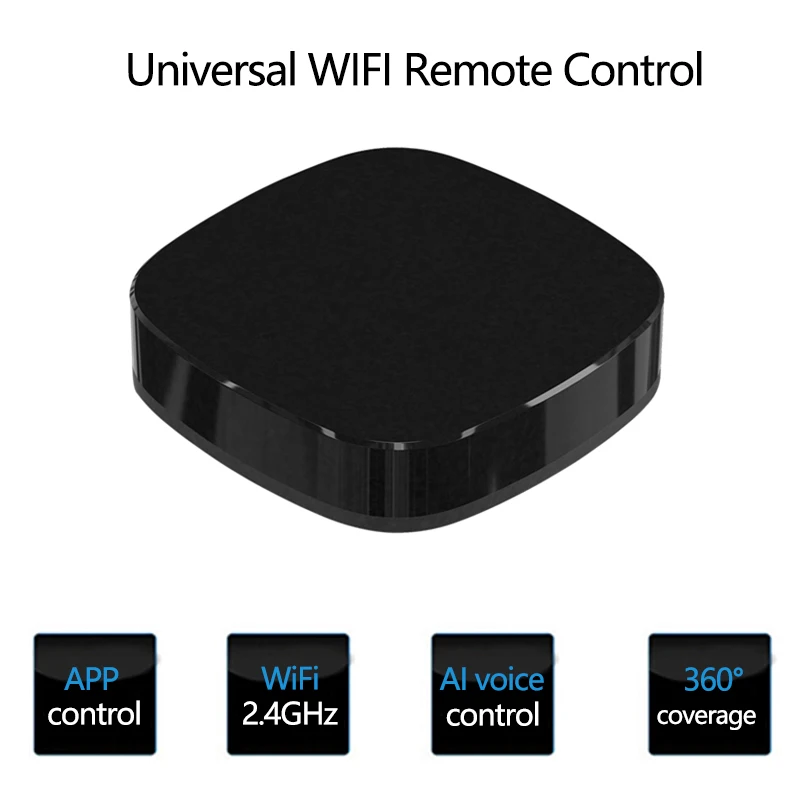 Wireless WiFi-IR Universal Remote Control IR Infrared AI voice control 2.4GHz wifi Smart Switch For TV Air Conditioner Speaker
Wireless WiFi-IR Universal Remote Control IR Infrared AI voice control 2.4GHz wifi Smart Switch For TV Air Conditioner Speaker
