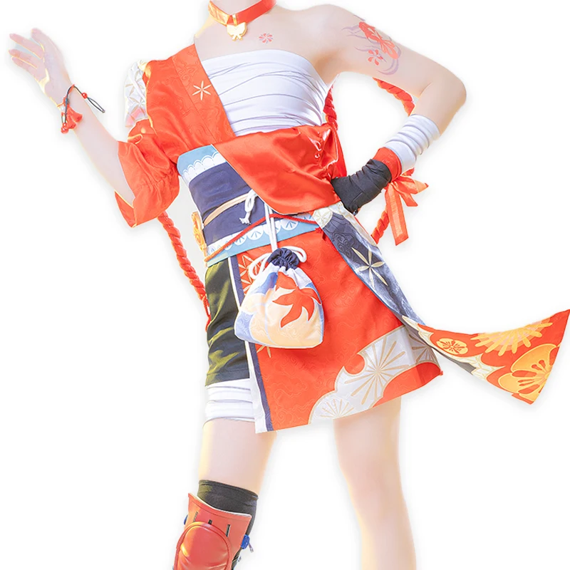22 Parts Game Genshin Impact Yoimiya Cosplay Costume Women Outfits Female Battle Uniforms Full Set for Halloween Party Hot New
22 Parts Game Genshin Impact Yoimiya Cosplay Costume Women Outfits Female Battle Uniforms Full Set for Halloween Party Hot New