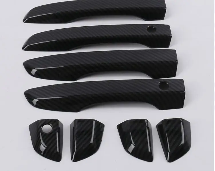 Carbon Fiber Door Handle Cover Trim Set for Honda Civic 10 2016 2017 2018 2019 10th Gen FC FC1 FC2 FC5 Car Accessories Black
Carbon Fiber Door Handle Cover Trim Set for Honda Civic 10 2016 2017 2018 2019 10th Gen FC FC1 FC2 FC5 Car Accessories Black