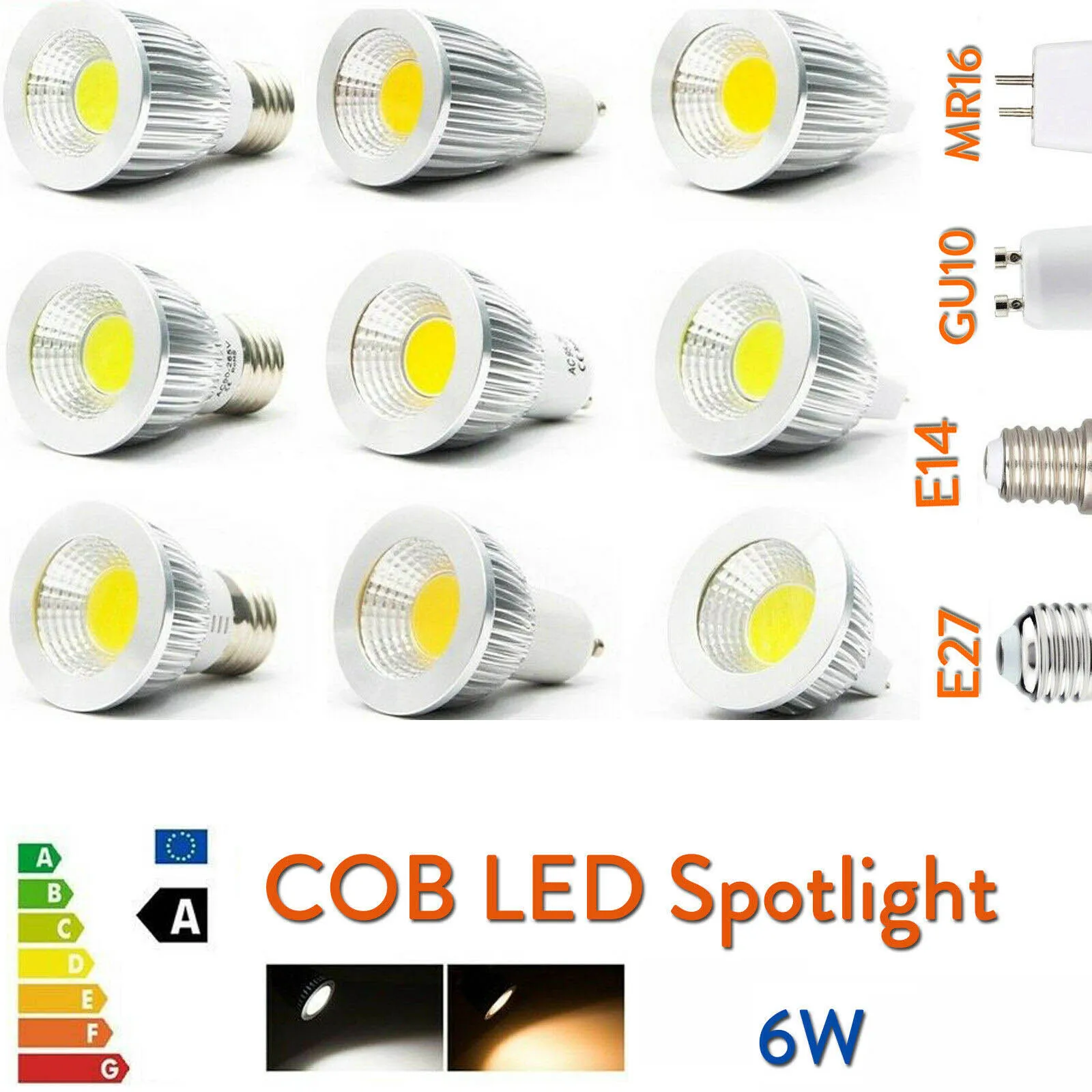 LED Spotlight GU10 Led COB Dimmable Bulbs E27 E14 MR16 AC DC 12V 6W Spot Light Bulb High Power lamp AC 110V 220V For Home Decor
LED Spotlight GU10 Led COB Dimmable Bulbs E27 E14 MR16 AC DC 12V 6W Spot Light Bulb High Power lamp AC 110V 220V For Home Decor