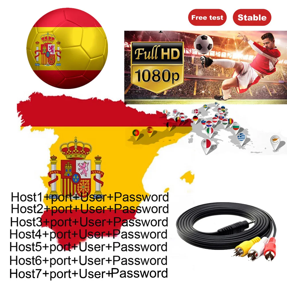 2020 Stable Europe HD cccams 5/7line for SPAIN Portugal Germany Satellite ccams Receiver Guarantee 1 year
2020 Stable Europe HD cccams 5/7line for SPAIN Portugal Germany Satellite ccams Receiver Guarantee 1 year