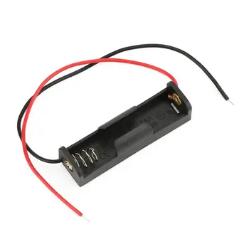 Plastic Battery Storage Case Box Holder for 1-AA Battery with 6'' Cable Lead Wholesale
Plastic Battery Storage Case Box Holder for 1-AA Battery with 6'' Cable Lead Wholesale