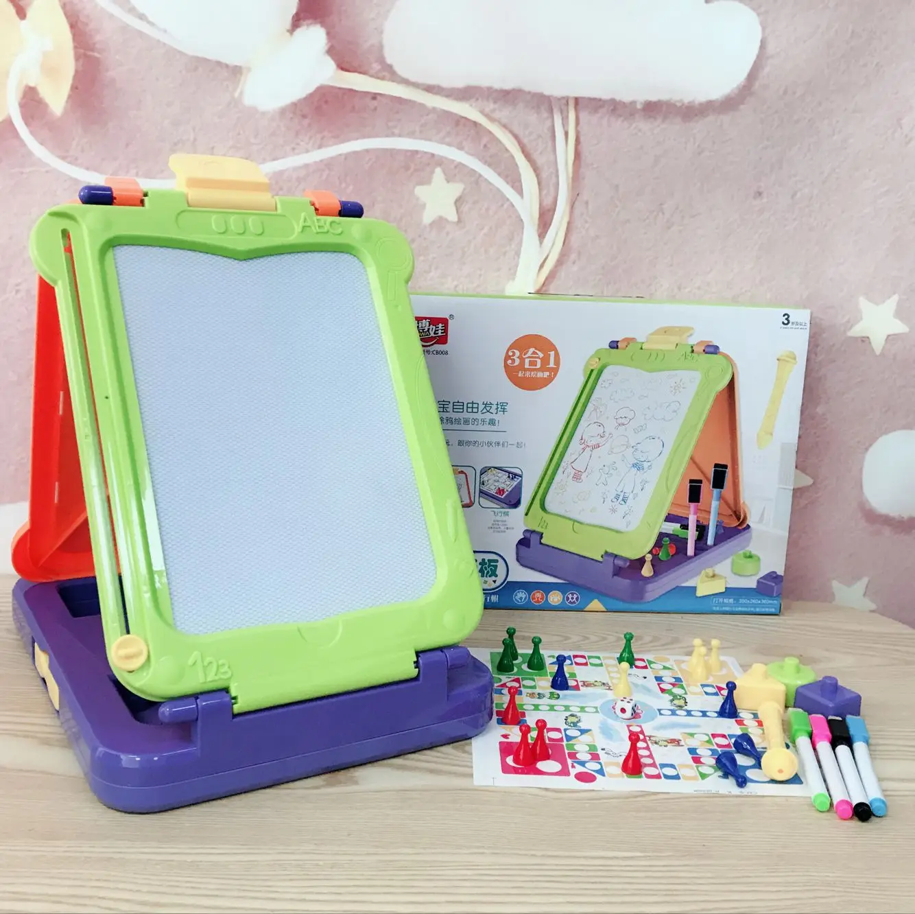 Tuan Baby Magnetic Drawing Board WordPad DIY Painted Graffiti Three-in-One Stereo Color Early Childhood Educational Toy
Tuan Baby Magnetic Drawing Board WordPad DIY Painted Graffiti Three-in-One Stereo Color Early Childhood Educational Toy