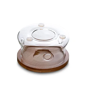1x Creative Heat Resistant Glass Teapot Warmer with Natural Bamboo Bottom Plate base for tea pot & coffee pot
1x Creative Heat Resistant Glass Teapot Warmer with Natural Bamboo Bottom Plate base for tea pot & coffee pot