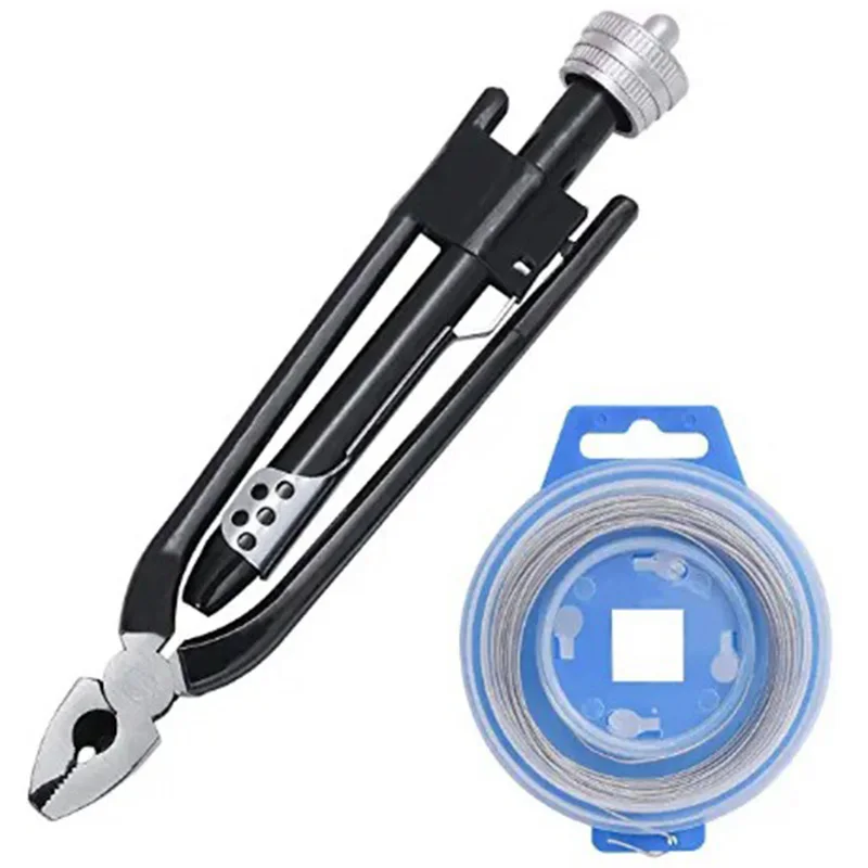 6inch Aircraft Safety Wire Twisting Pliers Set Lock Twist Twister Tool / 15M Roll 0.7mm Stainless Steel Safety Lock Wire
6inch Aircraft Safety Wire Twisting Pliers Set Lock Twist Twister Tool / 15M Roll 0.7mm Stainless Steel Safety Lock Wire