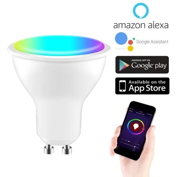6W RGB + W Smart Light Bulb Smart Home Dimmable Magic Bulb For Amazon Alexa, Google Home, Tmall Genie, IFTTT Voice Control
6W RGB + W Smart Light Bulb Smart Home Dimmable Magic Bulb For Amazon Alexa, Google Home, Tmall Genie, IFTTT Voice Control