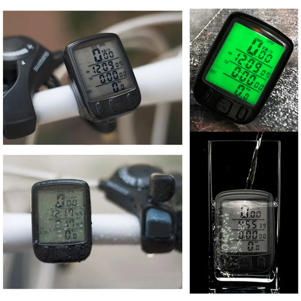Hot sale Cycle Bicycle Bike LCD Computer Odometer Speedometer With Backlight Monitor Bikes' Speed Distance And Riding Time
Hot sale Cycle Bicycle Bike LCD Computer Odometer Speedometer With Backlight Monitor Bikes' Speed Distance And Riding Time