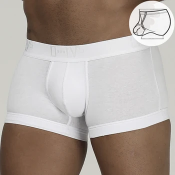 

ORLVS Brand Sexy Underwear Men Boxers Cotton Cueca Masculina Breathable Comfortable Underpants Men Boxer Shorts U Pouch