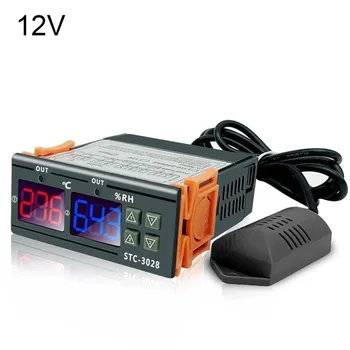 1Pcs 12V/24V/220V STC-3028 Temperature Controller Thermostat Humidity Control STC-1000 Thermometer Hygrometer Controller
1Pcs 12V/24V/220V STC-3028 Temperature Controller Thermostat Humidity Control STC-1000 Thermometer Hygrometer Controller