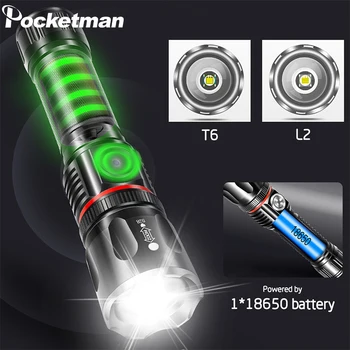 COB Side Light LED Flashlight with Magnet USB Rechargeable Torch with 18650 Built-in Battery T6/L2 Zoomable Flashlight New
COB Side Light LED Flashlight with Magnet USB Rechargeable Torch with 18650 Built-in Battery T6/L2 Zoomable Flashlight New