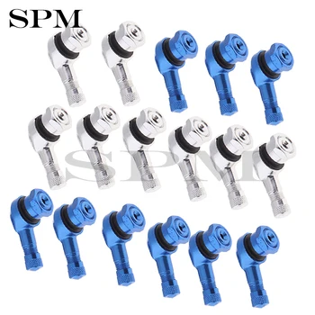 16 Pieces Valve Extenders Tire Stem Extension 90 Degree Angle Wheel Adapters for Car Motorcycle Bike Truck (Silver + Blue)
16 Pieces Valve Extenders Tire Stem Extension 90 Degree Angle Wheel Adapters for Car Motorcycle Bike Truck (Silver + Blue)