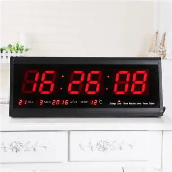 1PC LED Multifunctional Plug-In Large Temperature Display Clock for Office Temperature Time Home Date
1PC LED Multifunctional Plug-In Large Temperature Display Clock for Office Temperature Time Home Date