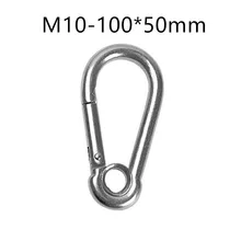 Mini M4-M12 Spring Carabiner Stainless Steel Silver Climbing Fast Hanging Snap Hook Multifunction Keychain Outdoor Camping Tools
Mini M4-M12 Spring Carabiner Stainless Steel Silver Climbing Fast Hanging Snap Hook Multifunction Keychain Outdoor Camping Tools