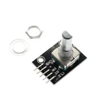 360 Degree Rotary Encoder Module Ky-040 For Module 5V Voltage Encoder Module High Quality
360 Degree Rotary Encoder Module Ky-040 For Module 5V Voltage Encoder Module High Quality