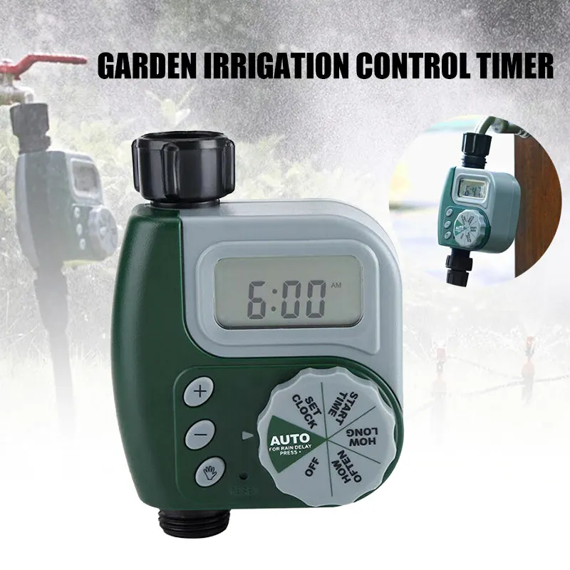 Hot Garden Irrigation Control Timer Outdoor Garden Irrigation Controller Solenoid Valves Timer Automatic Watering Device XJS789
Hot Garden Irrigation Control Timer Outdoor Garden Irrigation Controller Solenoid Valves Timer Automatic Watering Device XJS789