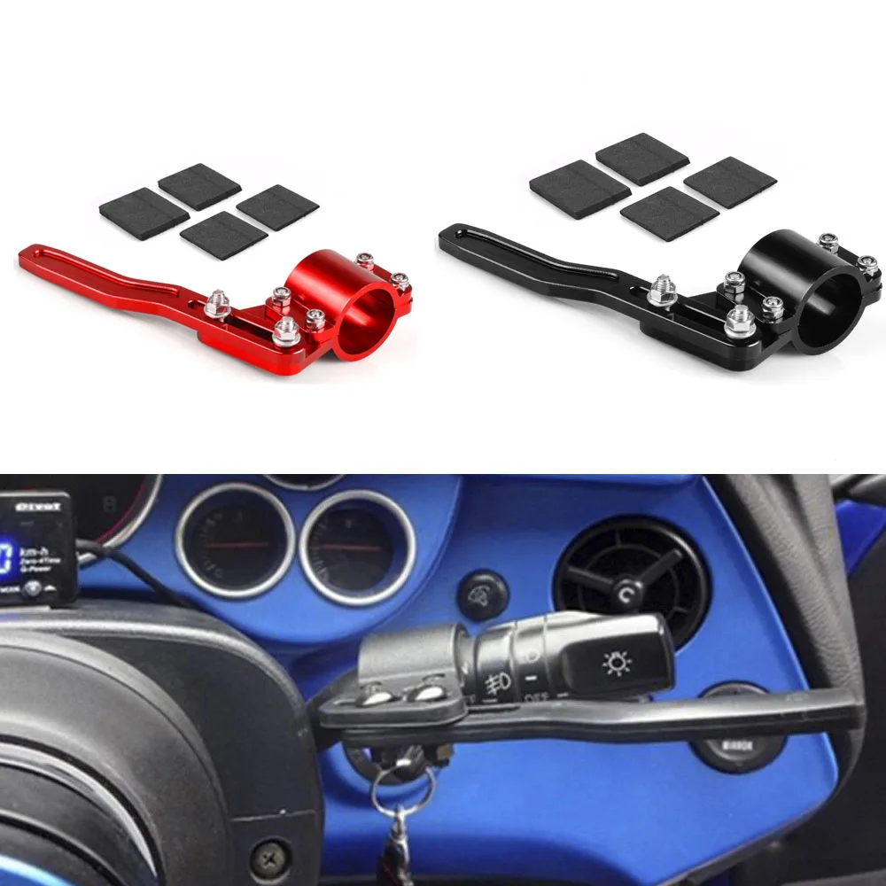 

MUGE-Universal Aluminium Car Styling Adjustment Steering Wheel Turn Rod Extension Turn Signal Lever Position Up Kit RS-STW013