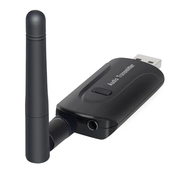 B5 Bluetooth 4.1 Transmitter 3.5mm USB Wireless Audio A2DP Stereo Adapter External Antenna for PC Laptop TV Headphones
B5 Bluetooth 4.1 Transmitter 3.5mm USB Wireless Audio A2DP Stereo Adapter External Antenna for PC Laptop TV Headphones
