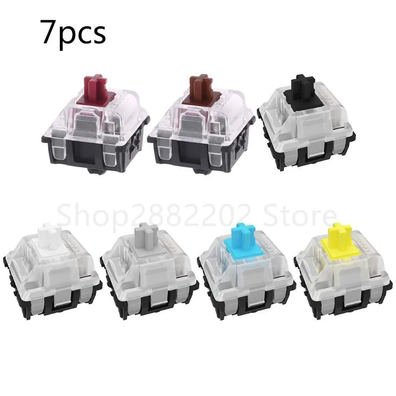 7/10Pcs Gateron Optical Switches Interchange Optical Switch Mechanical Keyboard SK61 SK64 Blue, Red, Brown, Black,Yellow,Axis
7/10Pcs Gateron Optical Switches Interchange Optical Switch Mechanical Keyboard SK61 SK64 Blue, Red, Brown, Black,Yellow,Axis