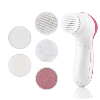 Deep Clean 5 In 1 Electric Facial Cleaner Face Skin Care Rotating Brush Massager Wash Machine Pore Cleaner Skin Care Massage
Deep Clean 5 In 1 Electric Facial Cleaner Face Skin Care Rotating Brush Massager Wash Machine Pore Cleaner Skin Care Massage