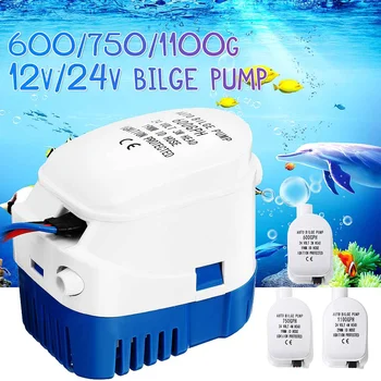 600/750/1100 GPH Electric Submersible Boat Pump DC 12V/24V Electric Water Pump Float Switch Accessories for Sea Boat Marine Bait
600/750/1100 GPH Electric Submersible Boat Pump DC 12V/24V Electric Water Pump Float Switch Accessories for Sea Boat Marine Bait