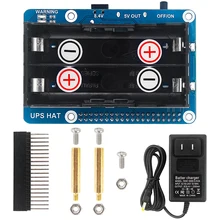For Raspberry Pi UPS Power Supply Module GPIO Pin 5V Power Supply Stable Current Output for Raspberry Pi 4B/3B+/3B No Battery
For Raspberry Pi UPS Power Supply Module GPIO Pin 5V Power Supply Stable Current Output for Raspberry Pi 4B/3B+/3B No Battery