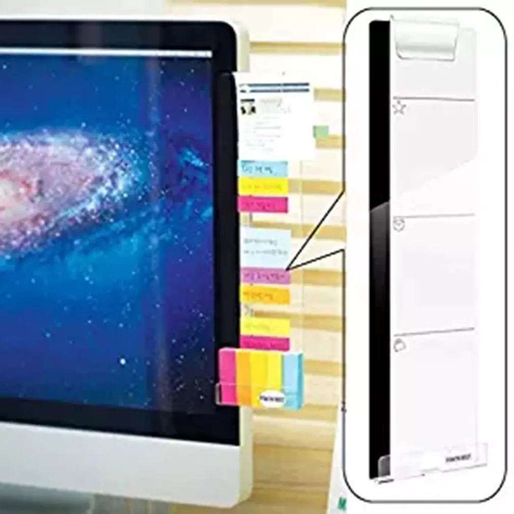 Right Paste Computer Monitor Sticker Sticker Acrylic Screen Notes Record Clip Charging Hole Phone Holder Professional
Right Paste Computer Monitor Sticker Sticker Acrylic Screen Notes Record Clip Charging Hole Phone Holder Professional