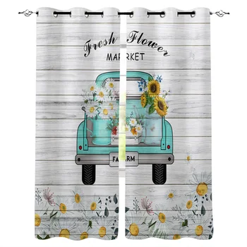 Luxury Curtains Retro Truck Idyllic Daisy Window Curtain Living Room Bedroom Drapes Panel Curtain for Living Room
Luxury Curtains Retro Truck Idyllic Daisy Window Curtain Living Room Bedroom Drapes Panel Curtain for Living Room
