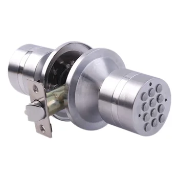 Electronic Door Lock Password Password Keyless Entry Knob Door Lock From Home Office Security Set 30-60Mm Door Thickness
Electronic Door Lock Password Password Keyless Entry Knob Door Lock From Home Office Security Set 30-60Mm Door Thickness