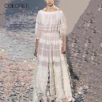 Sexy Off Shoulder White Lace Pleated Long Party Dress Women 2019 Summer Elegant Cascading Ruffle Striped Maxi Dress Vestido
Sexy Off Shoulder White Lace Pleated Long Party Dress Women 2019 Summer Elegant Cascading Ruffle Striped Maxi Dress Vestido