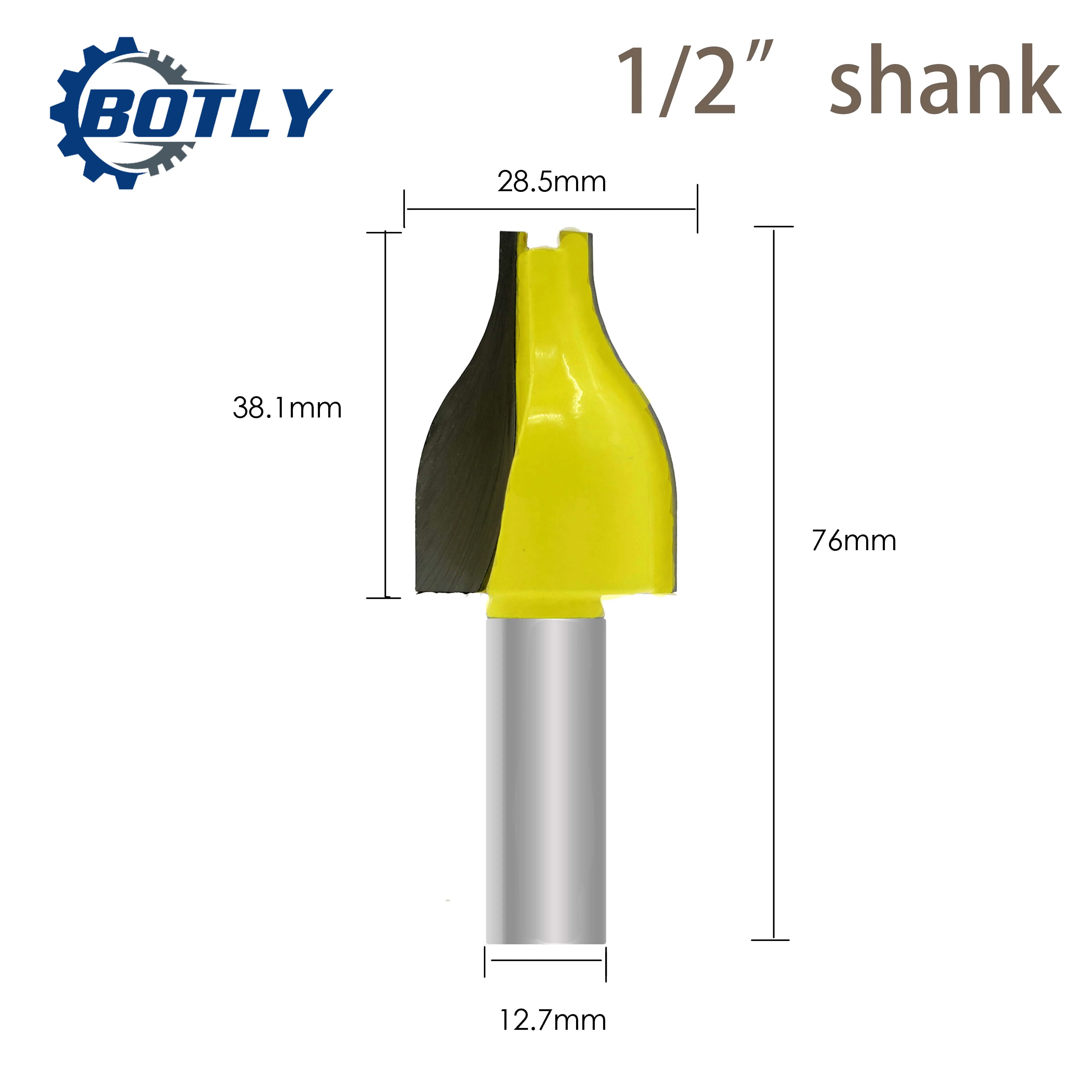 1/2"Shank milling cutters Raised Panel Vertical Router Bit - Medium Ogee Woodworking cutter Tenon Cutter for cutters for wood 
1/2"Shank milling cutters Raised Panel Vertical Router Bit - Medium Ogee Woodworking cutter Tenon Cutter for cutters for wood