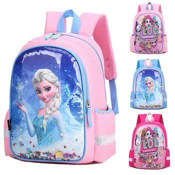 Girl'S Backpack Girls NYLON Young STUDENT'S School Bag Princess Backpack Burden Relieving GIRL'S Backpack 2020 little girl bag 
Girl'S Backpack Girls NYLON Young STUDENT'S School Bag Princess Backpack Burden Relieving GIRL'S Backpack 2020 little girl bag