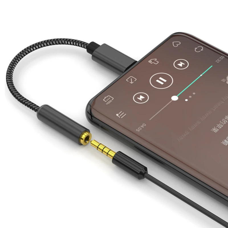 Type-C to 3.5mm adapter cable Digital decoding amp Realtek ALC5686 USB supports digital devices with type-c interface audio inpu
Type-C to 3.5mm adapter cable Digital decoding amp Realtek ALC5686 USB supports digital devices with type-c interface audio inpu