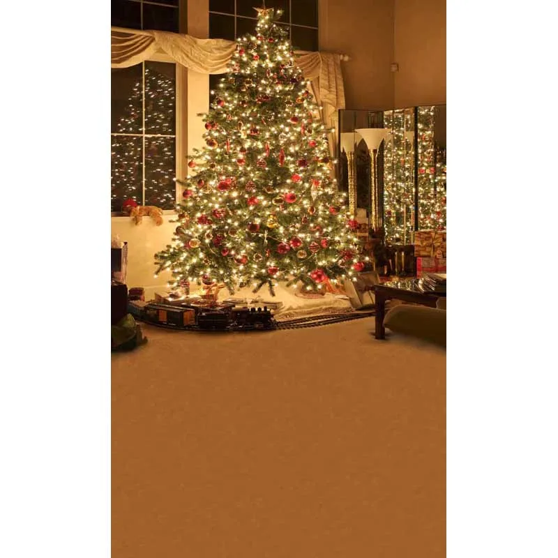 5x7FT Merry Christmas Fairy Tale Light Tree Toys Train Pinecone Ball Custom Photo Studio Backdrop Background Vinyl 220cm x 150cm
5x7FT Merry Christmas Fairy Tale Light Tree Toys Train Pinecone Ball Custom Photo Studio Backdrop Background Vinyl 220cm x 150cm