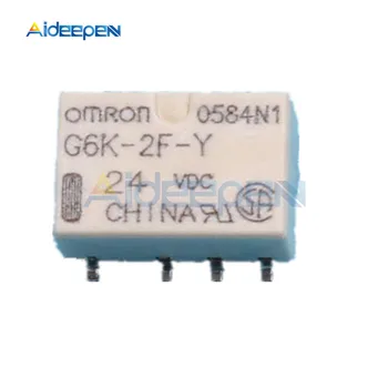 5Pcs DC 3V 5V 12V 24V SMD G6K-2F-Y Signal Relay 8 Pin For Omron Relay
5Pcs DC 3V 5V 12V 24V SMD G6K-2F-Y Signal Relay 8 Pin For Omron Relay