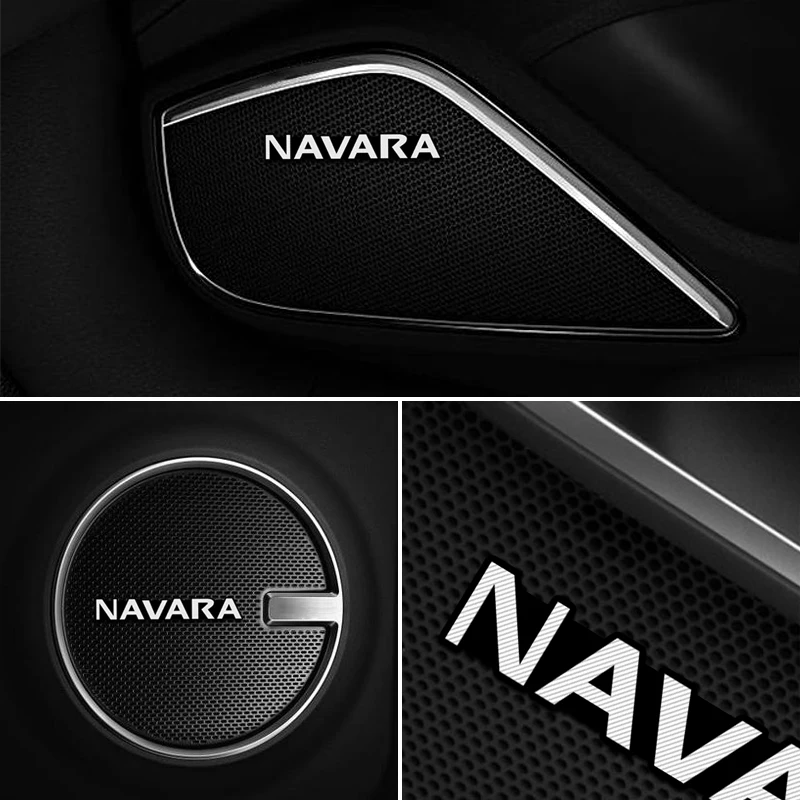 10 шт. Автомобильная декоративная 3D алюминиевая эмблема наклейка для Nissan Navara d40 d22