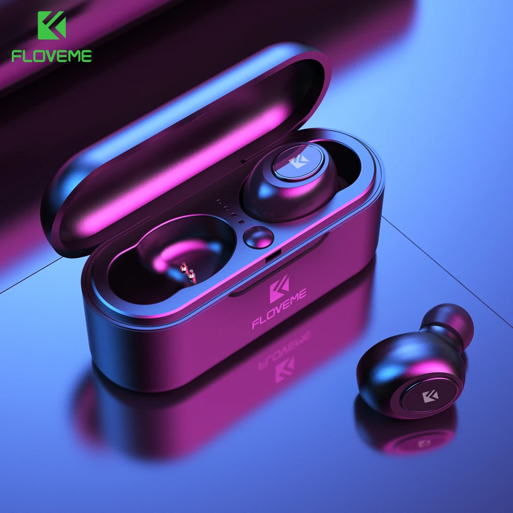 Floveme Airdots Wireless earphone Voice control Bluetooth 5.0 Noise reduction Tap Control With Charging Box For iPhone
Floveme Airdots Wireless earphone Voice control Bluetooth 5.0 Noise reduction Tap Control With Charging Box For iPhone