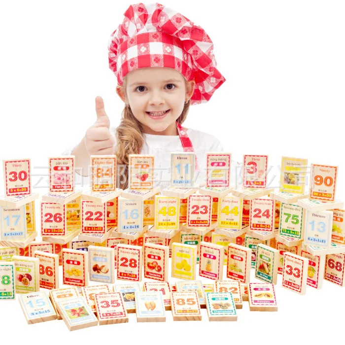 2016-Educational 100 Pieces Preschool Large Size with Numbers Fruit Domino Children Product Wooden
2016-Educational 100 Pieces Preschool Large Size with Numbers Fruit Domino Children Product Wooden