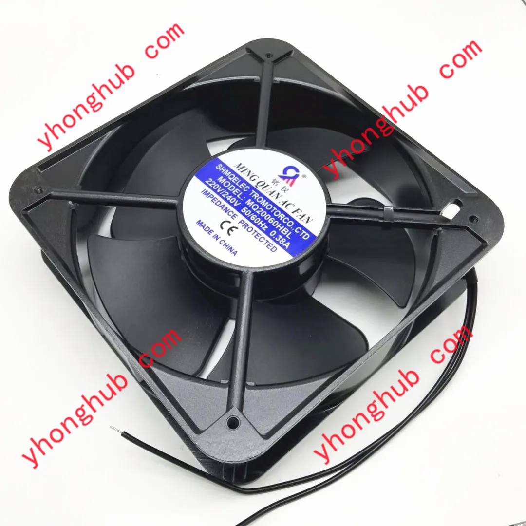 MING QUAN MQ20060HBL AC 220/240V 0.38A 200x200x60 мм вентилятор охлаждения сервера
MING QUAN MQ20060HBL AC 220/240V 0.38A 200x200x60 мм вентилятор охлаждения сервера