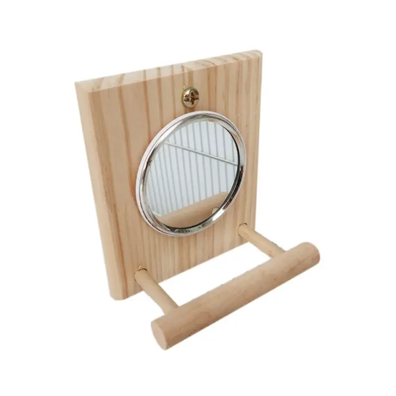 Parrots Mirror with Wooden Frame for Cage Budgie Canary Small Birds Pet Birdcage for bird toy
Parrots Mirror with Wooden Frame for Cage Budgie Canary Small Birds Pet Birdcage for bird toy