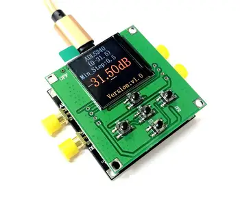 ADL5240 module 100M-4GHZ RF/IF Digitally controlled VGA variable gain amplifier / stm32 main control board
ADL5240 module 100M-4GHZ RF/IF Digitally controlled VGA variable gain amplifier / stm32 main control board