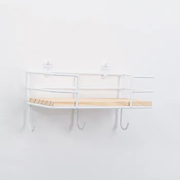 1xCreative Iron Wood Wall Decor Storage Rack Iron Hook Hanging Basket Shelf Hanger Home Kitchen Book Storager
1xCreative Iron Wood Wall Decor Storage Rack Iron Hook Hanging Basket Shelf Hanger Home Kitchen Book Storager