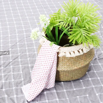 Handmade Decoration Macrame Tassel Wicker Basket Garden Flower Pot Vase Study Room Storage Rattan Basket Home Organizer Basket
Handmade Decoration Macrame Tassel Wicker Basket Garden Flower Pot Vase Study Room Storage Rattan Basket Home Organizer Basket