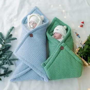 Winter Baby Sleeping Bags Warm Infant Envelopes Stroller Knitted Cocoon for Newborns Bebes Swaddle Wrapper Sleep Sack Schlafsack
Winter Baby Sleeping Bags Warm Infant Envelopes Stroller Knitted Cocoon for Newborns Bebes Swaddle Wrapper Sleep Sack Schlafsack