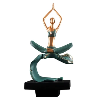 European Archaize Yoga Lady Character Statue Vintage Resin Character Sculpture Desktop Ornament Home Decoration Accessories
European Archaize Yoga Lady Character Statue Vintage Resin Character Sculpture Desktop Ornament Home Decoration Accessories